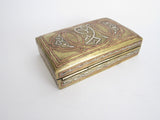 Art Nouveau Engraved Brass Jewelry Box - Yesteryear Essentials
 - 6