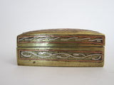 Art Nouveau Engraved Brass Jewelry Box - Yesteryear Essentials
 - 10