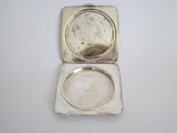 1940s Sterling Silver British Compact Mirror - Yesteryear Essentials
 - 10