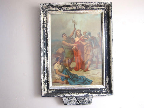 Antique Stations of the Cross Print by Turgis A Paris (X ) - Yesteryear Essentials
 - 1