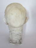 Vintage Carved Male Bust Sculpture - George Bernard Shaw - Yesteryear Essentials
 - 7