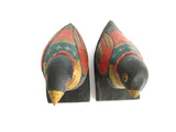 Decorative Folk Art Wooden Bird Bookends - Yesteryear Essentials
 - 10