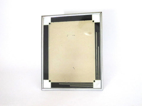 Art Deco Picture Frame - Black  Skyscraper Design - Yesteryear Essentials
 - 1