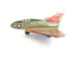 1950s Cragstan Sky Ray Tin Toy Douglas Plane - Yesteryear Essentials
 - 4