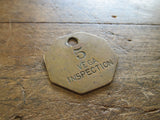 Lockheed Brass Aviation Vega Work Token - Yesteryear Essentials
 - 3