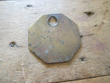 Lockheed Brass Aviation Vega Work Token - Yesteryear Essentials
 - 5