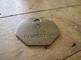 Lockheed Brass Aviation Vega Work Token - Yesteryear Essentials
 - 2