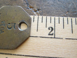 Lockheed Brass Aviation Vega Work Token - Yesteryear Essentials
 - 7