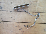 Art Deco 1920's Hickok Sterling Silver Beltogram Clip and Chain - Yesteryear Essentials
 - 6