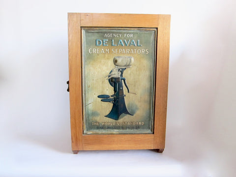 Vintage Advertising DeLaval Cream Separators Counter Advertising Display Case - Yesteryear Essentials
 - 1