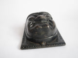 Victorian Cast Iron Grumpy Face Match Holder - Yesteryear Essentials
 - 9