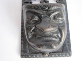 Victorian Cast Iron Grumpy Face Match Holder - Yesteryear Essentials
 - 8