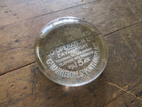 Antique Glass Paperweight for Male Nurses Co-Operation Ltd - Yesteryear Essentials
 - 12