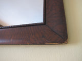 Antique Wooden Framed Long Triptych Hall Mirror - Yesteryear Essentials
 - 6