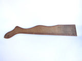 Antique Primitive Saffro Wooden Sock Form - Yesteryear Essentials
 - 2