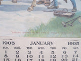 Vintage 1905 Advertising Calendar for Capewell Horse Nails - Yesteryear Essentials
 - 4