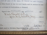 1911 Wells Fargo Branch Money Order Agents Agreement - Yesteryear Essentials
 - 5