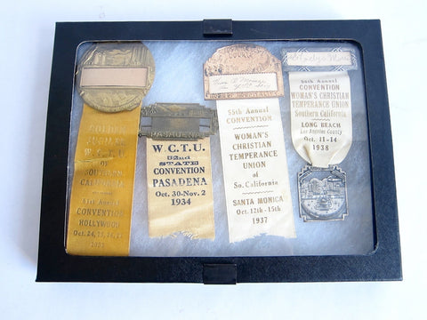 1930s California WCTU Ribbons - Yesteryear Essentials
 - 1