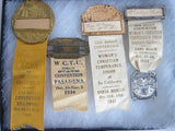 1930s California WCTU Ribbons - Yesteryear Essentials
 - 2