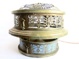 Vintage Brass Round Ceiling Chandelier - Yesteryear Essentials
 - 6