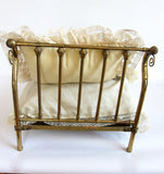 Primitive Salesmans Sample Miniature Brass Bed - Yesteryear Essentials
 - 10