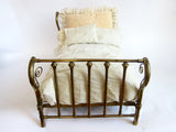 Primitive Salesmans Sample Miniature Brass Bed - Yesteryear Essentials
 - 12