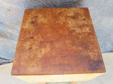 Vintage Solid Wood Butchers Block - Yesteryear Essentials
 - 9