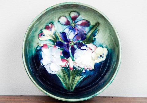 Vintage William Moorcroft Glazed Dish - Yesteryear Essentials
 - 1