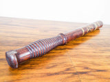 Antique Victorian Mahogany British Police Truncheon