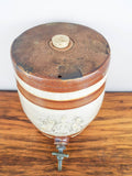 Antique Doulton Crock Gin Keg ~ Royal Coat of Arms - Yesteryear Essentials
 - 3