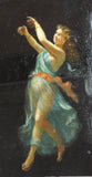 Antique Oil on Paper La Danza Pompeii Dancing Maenad 18th/19th Century - Yesteryear Essentials
 - 3