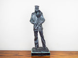 S Sleifeld Limited Edition Lone Sailor ~ USN Military Award for Eddie Albert