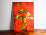 Igor de Kansky Abstract Art Lacquer Painting ~ 24" by 16" - Yesteryear Essentials
 - 2