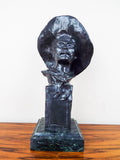 Vintage Frederic Remington Signed Sergeant Bronze