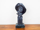 Vintage Frederic Remington Signed Sergeant Bronze