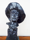 Vintage Frederic Remington Signed Sergeant Bronze