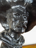 Vintage Frederic Remington Signed Sergeant Bronze