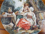 Antique 19th C Framed Miniature Scenic Paintings After Boucher - Yesteryear Essentials
 - 9