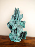 Abstract Brutalist Bronze Sculpture of Wallace Stevens Poem - Yesteryear Essentials
 - 10