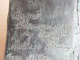 Abstract Brutalist Bronze Sculpture of Wallace Stevens Poem - Yesteryear Essentials
 - 9