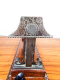 Antique Mission Style Arts & Crafts Partners Library Desk Lamp - Yesteryear Essentials
 - 5