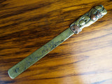 Vintage Japanese Shakudo Meiji Era Letter Opener - Yesteryear Essentials
 - 2