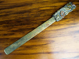 Vintage Japanese Shakudo Meiji Era Letter Opener - Yesteryear Essentials
 - 8