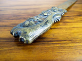 Vintage Japanese Shakudo Meiji Era Letter Opener - Yesteryear Essentials
 - 4