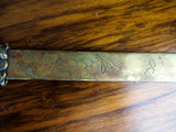 Vintage Japanese Shakudo Meiji Era Letter Opener - Yesteryear Essentials
 - 8