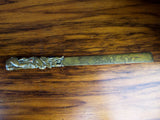 Vintage Japanese Shakudo Meiji Era Macaque Letter Opener - Yesteryear Essentials
 - 6