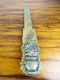 Japanese Shakudo Meiji Era Letter Opener Page Turner