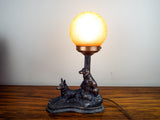 Vintage German Shepherd Dog Table Lamp - Yesteryear Essentials
 - 3