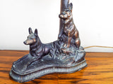 Vintage German Shepherd Dog Table Lamp - Yesteryear Essentials
 - 8