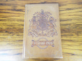 Antique 1904 House of Hanover Royal Leather Blotter